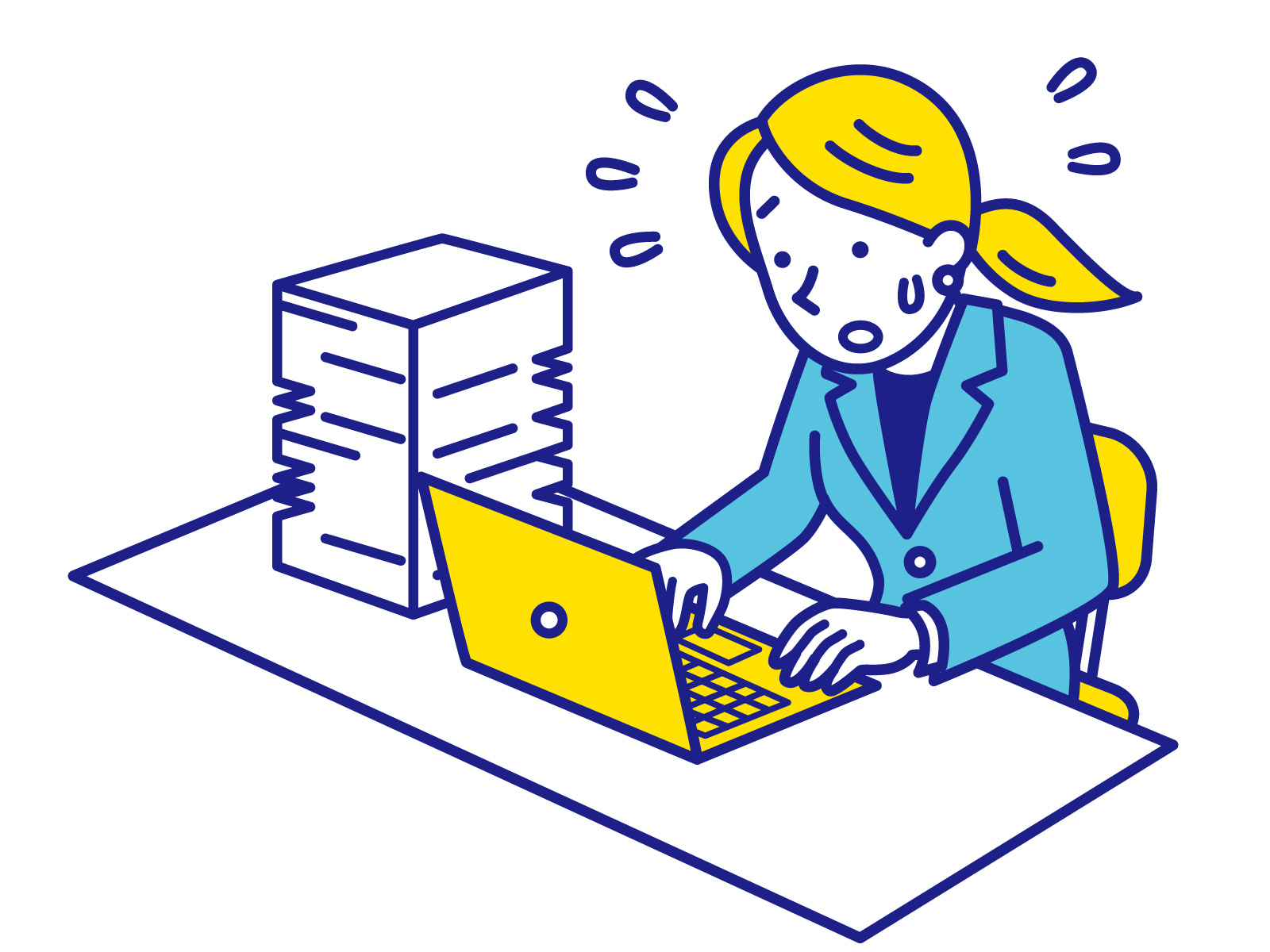 記帳代行・経理サポートのイメージ